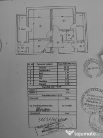Apartament cu două camere, ultracentral