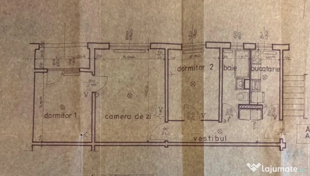 Apartament 3 Camere Casa de Cultură | Etaj 2/4 | Centrală Gaz | Izolat Exterior