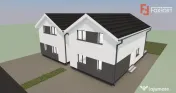Duplex cu 4 camere, despartit prin camera tehnic - zona Urse 