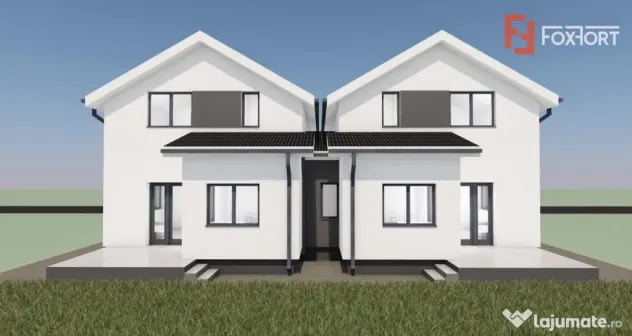 Duplex cu 4 camere, despartit prin camera tehnic - zona Urse