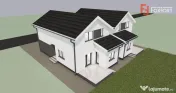 Duplex cu 4 camere, despartit prin camera tehnic - zona Urse 