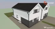 Duplex cu 4 camere, despartit prin camera tehnic - zona Urse 