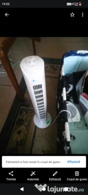 Vând ventilator cu trei trepte 