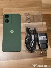 Telefon Motorola Moto g35  5G Dual SIM 12GB RAM 128GB Leaf Green verde NOU 