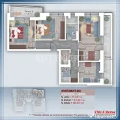 Apartament 3 Camere | 88,45 mp Total| Bloc Boutique P+3| În 