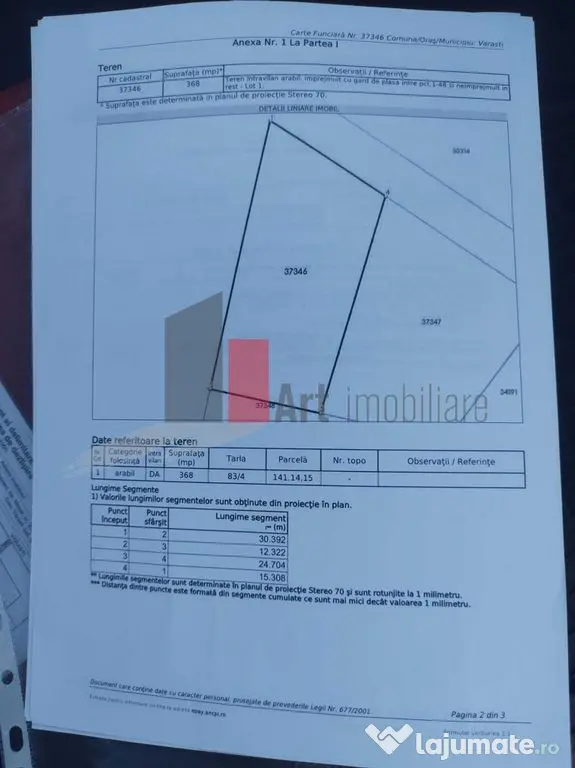Vânzare 2 loturi de casă Dobreni Giurgiu