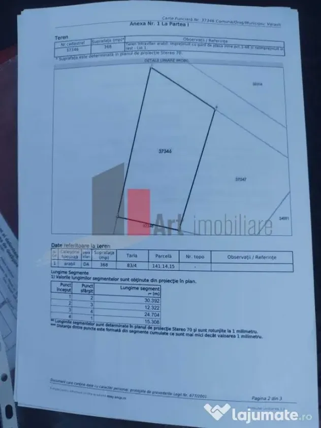 Vânzare 2 loturi de casă Dobreni Giurgiu