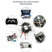 Extractor de pini din mufe set 41 de bucati 