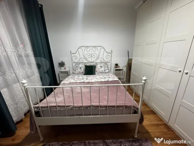 Apartament 2 camere, grădină, parcare, zona Cetății