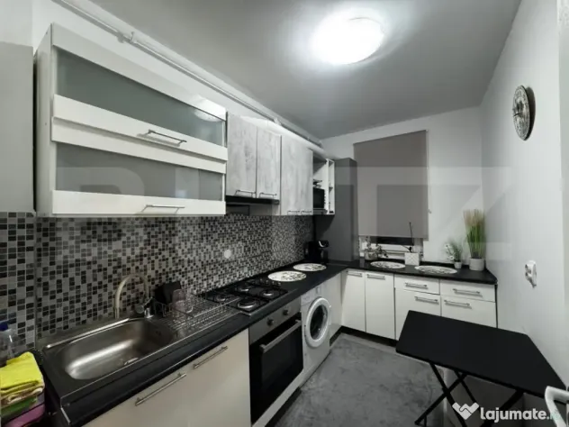 Apartament 2 camere, grădină, parcare, zona Cetății