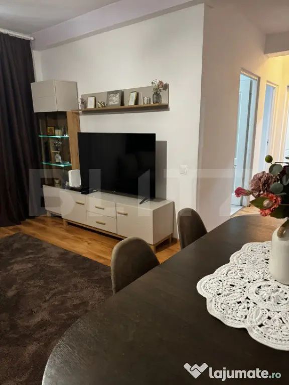 Apartament 2 camere, grădină, parcare, zona Cetății