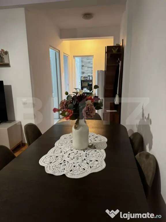 Apartament 2 camere, grădină, parcare, zona Cetății