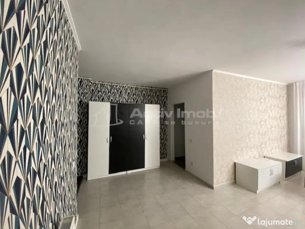 Garsoniera Sisesti spatioasa, renovata, complet utilata