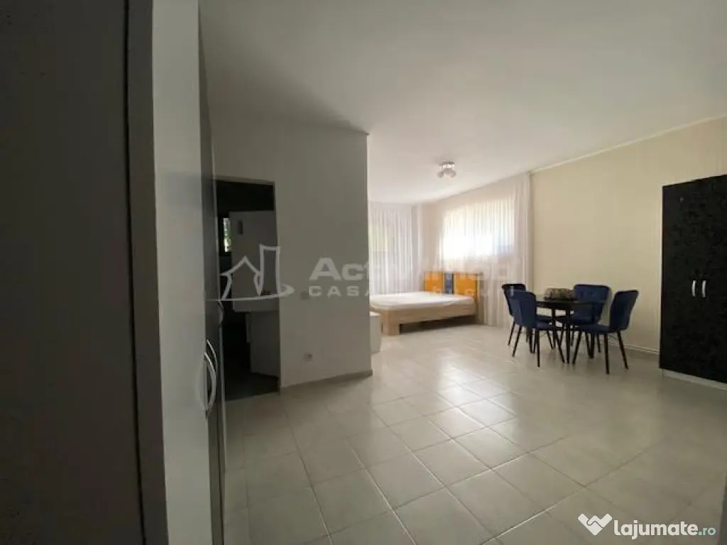 Garsoniera Sisesti spatioasa, renovata, complet utilata