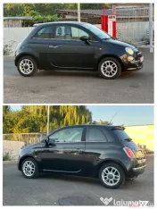 Fiat 500*km:152.125*clima*2 randuri de roti*1.3 benzina*69 cp!