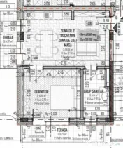Apartament 2 camere, 36,90mp | Zona Petrom | Baciu | 
