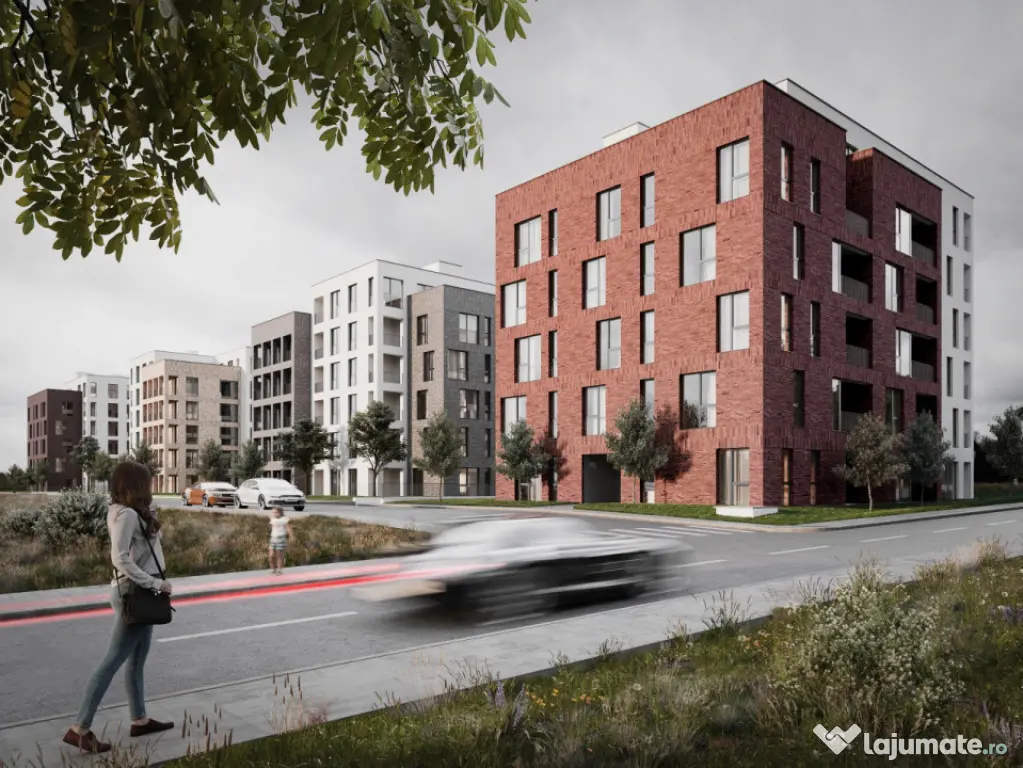 Apartament de 2 camere,finisat, 40,65 mp utili, in zona Tine