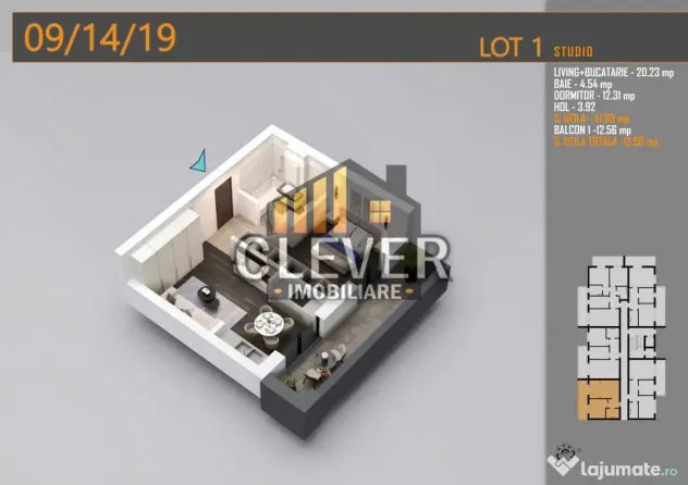 Apartament 2 cam : Oferta parcare în Zona Pallady metrou...