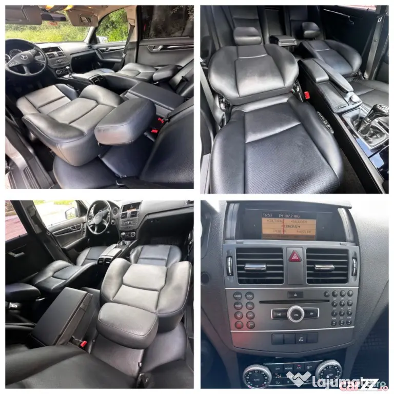 Mercedes-Benz C 200 CDI*2.2 D*navigatie*piele*af.2011*contract+fiscal pe loc