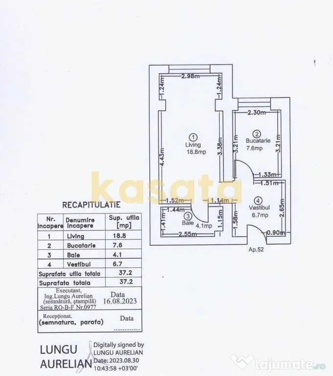 Garsoniera I Ivory Residence I 37 mp I et 5 I investitie