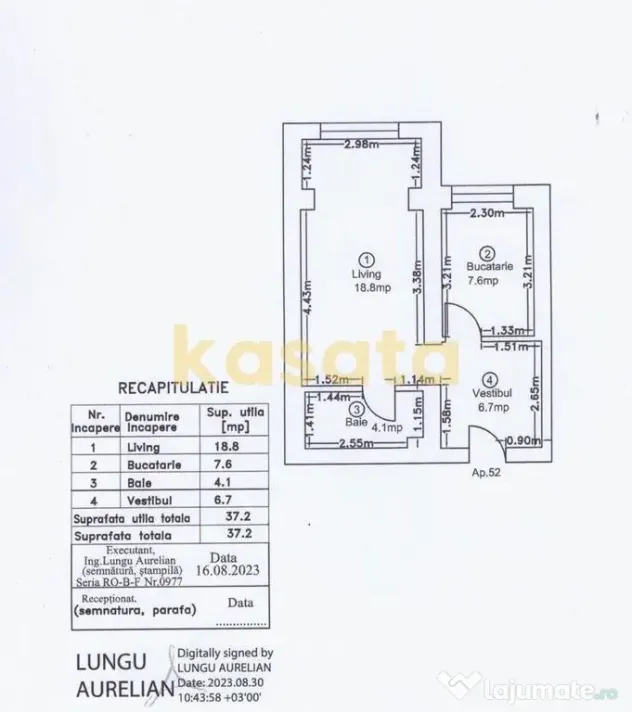 Garsoniera I Ivory Residence I 37 mp I et 5 I investitie
