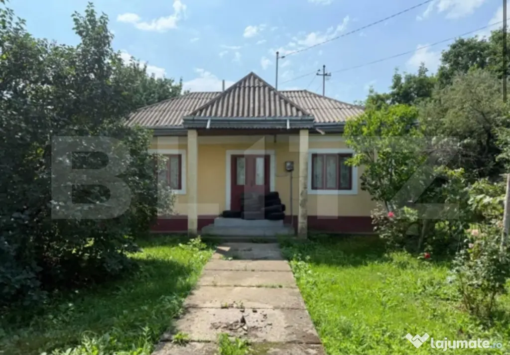 Casa parter, 70 mp utili, 1000 mp teren, Liteni (Dolhasca) -