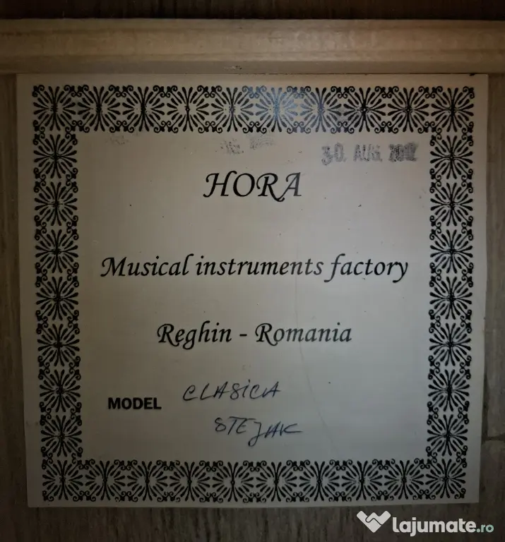 Chitară clasică Hora Reghin Bronze Stejar, ca nouă