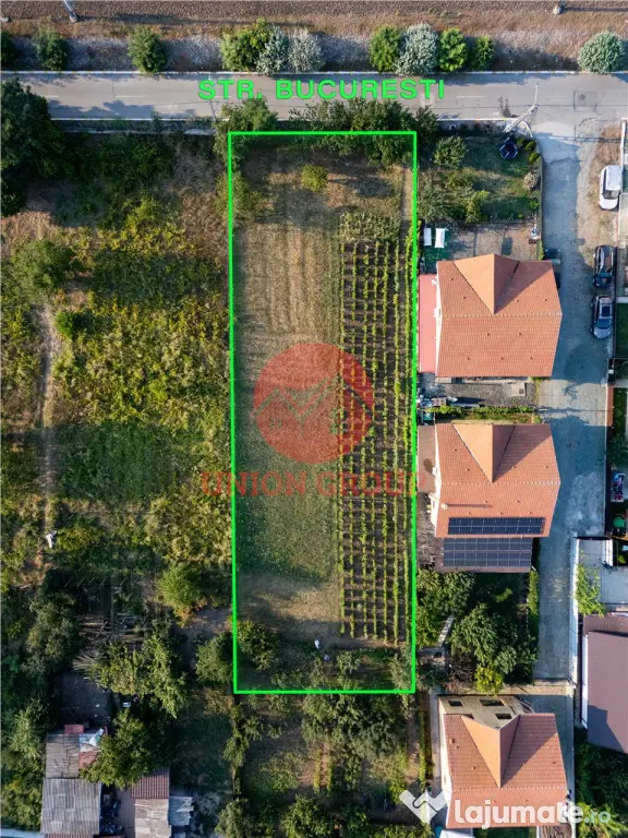 Teren Intravilan Valu lui Traian 1167mp, Posibilitate de Ext