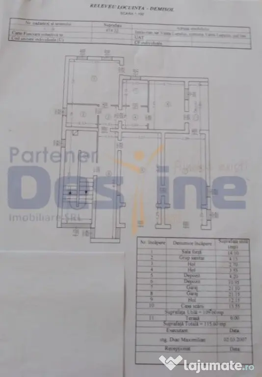Vila Independenta , D+P+1+M+POD, 474 mp, Valea Lupului