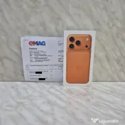 iPhone 17 Pro 5G, 256GB,Orange Nou,Sigilat Emag Zeus Amanet Militari 36755 