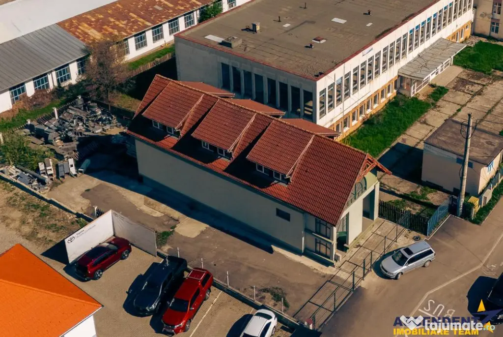 Spatiu comercial, depozit, birouri, acces facil, pozitie rem