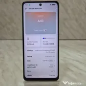 Telefon Oppo A40 Alb 128/6gb Ca Nou Zeus Amanet Rahova 32425 
