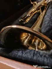 Trompeta Maxtone 1970 Bb – Gold Lacquer –  Nouă + Hard Case 