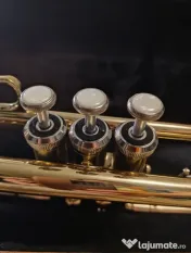 Trompeta Maxtone 1970 Bb – Gold Lacquer –  Nouă + Hard Case 