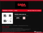 Bilet Festival Saga - Bucuresti - 21-23 august 