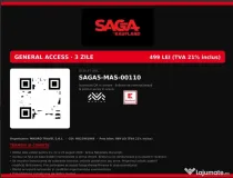 Bilet Festival Saga - Bucuresti - 21-23 august