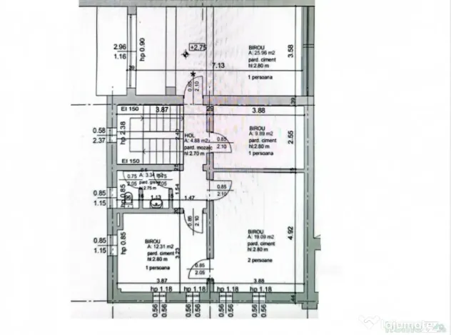 Spatiu birouri | 4 camere | 96 mp | Bucurestii Noi 48 - Bucuresti (Bucuresti-Ilfov)