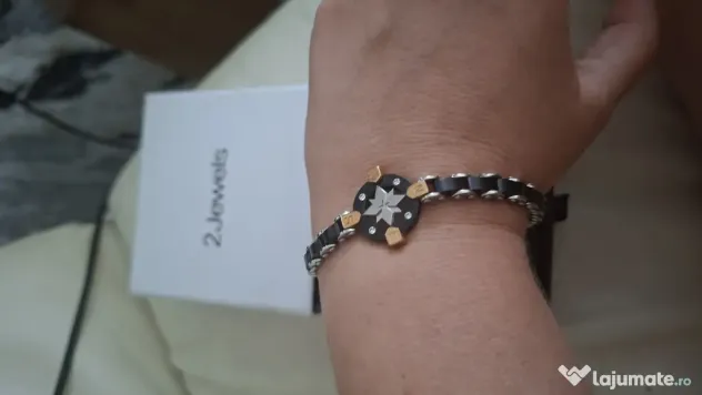Brățară bărbați/unisex 2 Jewels – Model Roza Vânturilor (cu cutie originală)