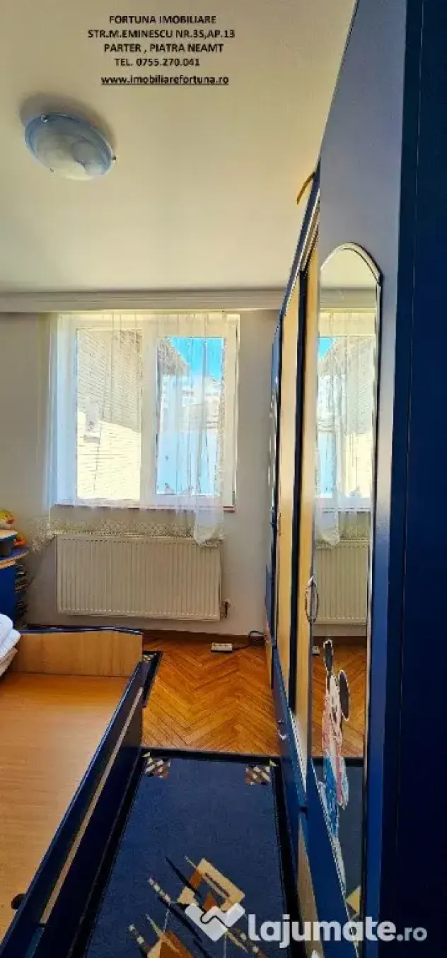 Apartament 3 camere, etaj 4, zona OMV Darmanesti