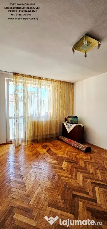 Apartament 3 camere, etaj 4, zona OMV Darmanesti