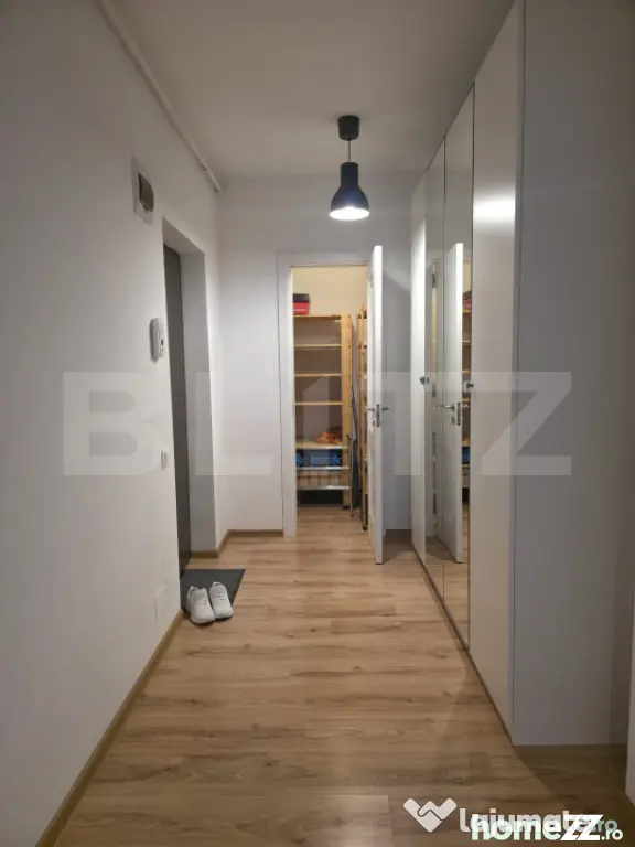 Apartament 2 camere decomandate, 52 mp, grădină 44 mp, par - Floresti (Cluj)