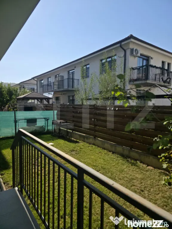 Apartament 2 camere decomandate, 52 mp, grădină 44 mp, par - Floresti (Cluj)