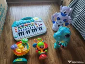 Lot jucării bebe 5 bucati set interactive cu sunete si lumini 3 