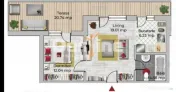APARTAMENT 2 CAMERE SEMIDECOMANDAT 