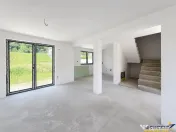 Casa moderna, structura P 1E, la rosu, Voiniceni 