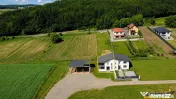 Casa moderna, structura P 1E, la rosu, Voiniceni 