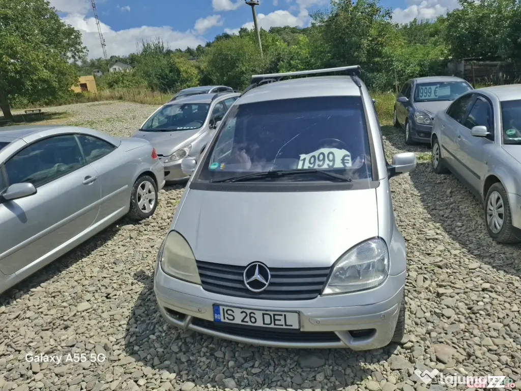Mercedes Benz Vaneo, 2007, 1.6 benzina