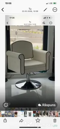 Vând scaune salon înfrumusețare în stare buna 