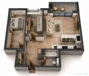 Apartament 3 camere, 73,13 mp, Parter, zona Livezeni