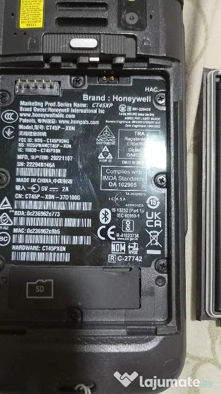 Telefon terminal Honeywell